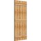 Ekena Millwork Joined Board-n-Batten Shutters, Rough Sawn Western Red Cedar, 26 7/8W x 60H, PR RBJ06S26X060RWR - alternate 3
